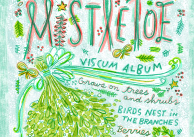 Christmas Greens - Mistletoe
